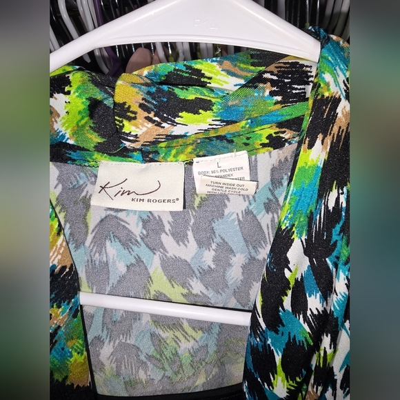 💋5/20 Kim Rogers Large Dress Top - Picture 3 of 4